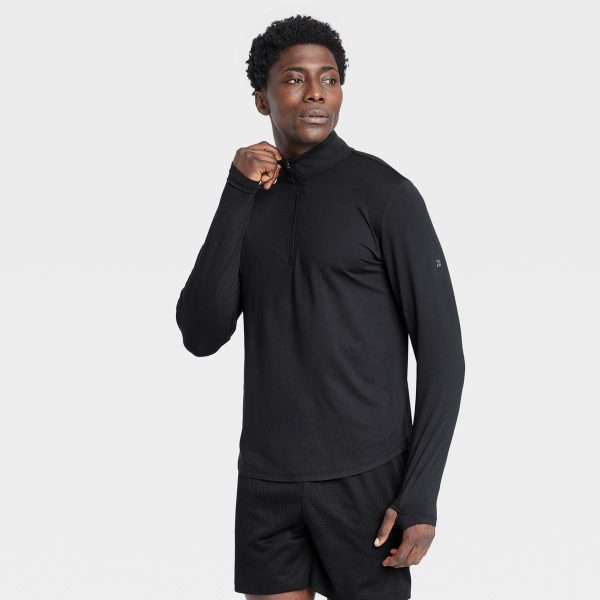 Men's Soft Stretch Zip Top