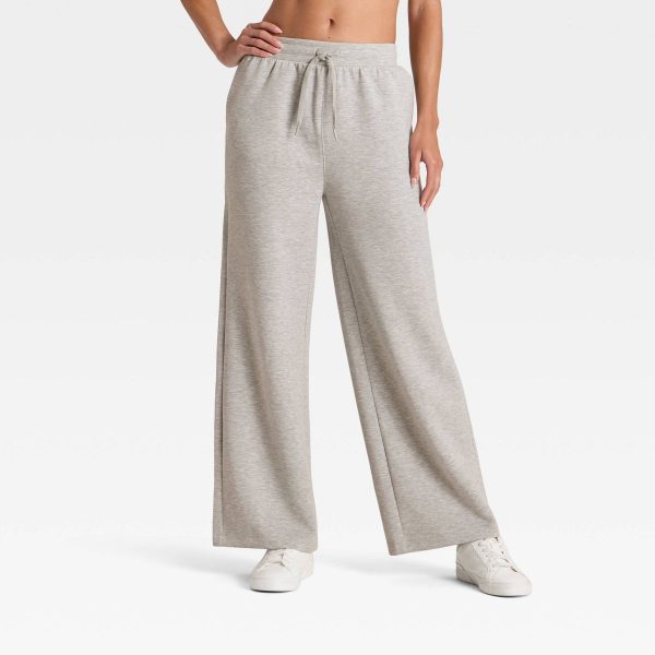 Women's Airy Sleek Wide Leg Sweatpants