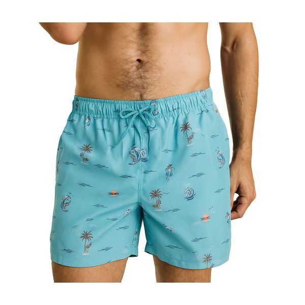 Men's 6" Compression Liner Volley Bathing Suit