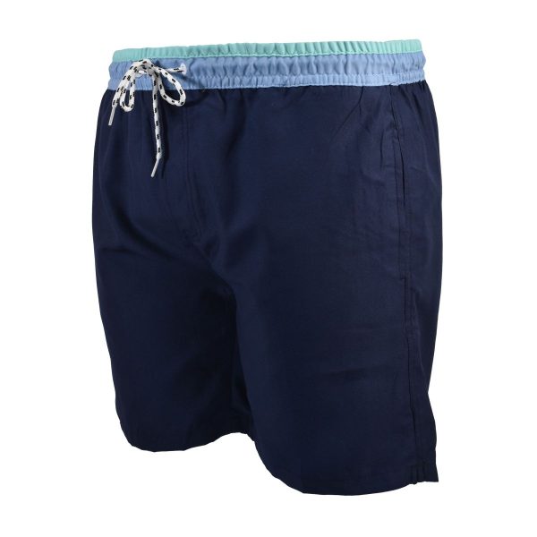 Men's Solid Color Bathing Suit Quick Dry 5" Inseam