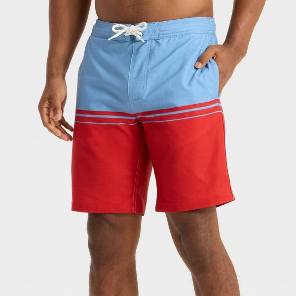 Men's 9" Colorblock Board Swim Shorts